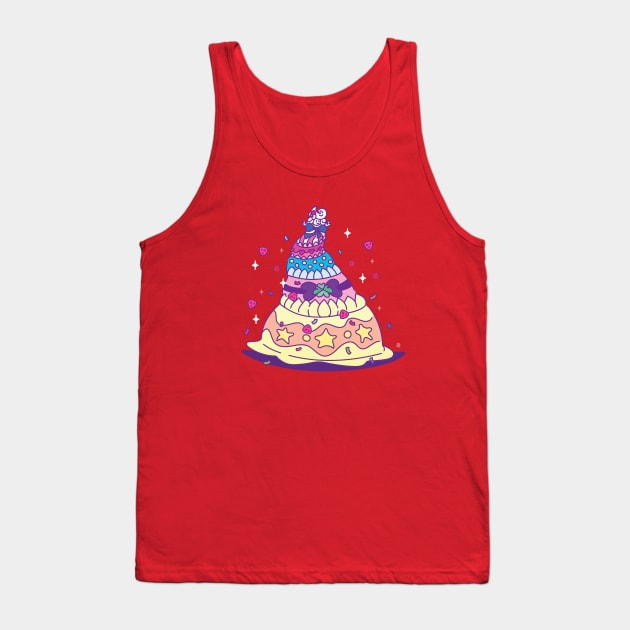 Monster Cake Tank Top by gingcreative